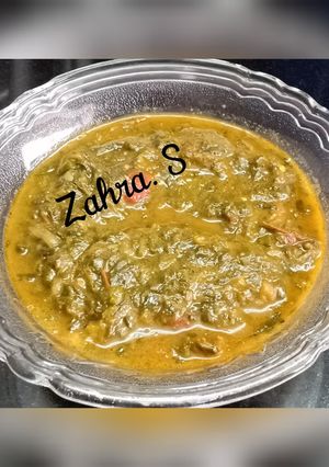 A picture of Palak aur Methi ka saag.