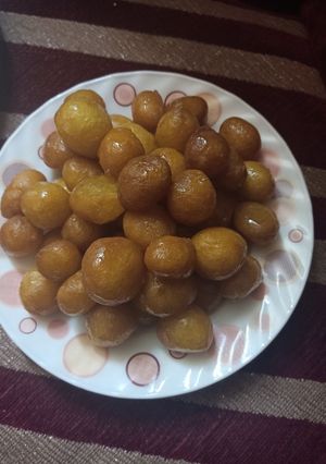 صورة لوصفة زلابية 😋 او عوامة 😍