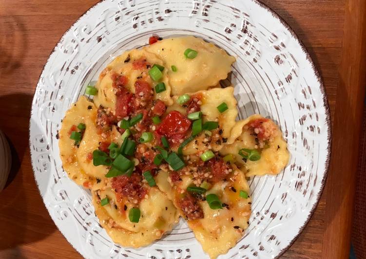Recipe of Super Quick Homemade Lobster and Cheese Ravioli