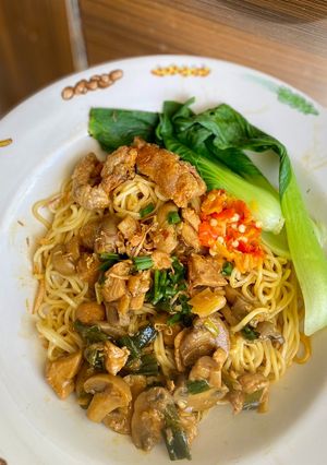 Foto resep Mie Yamin Ayam Jamur
