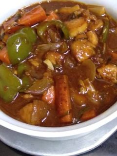 চিলি চিকেন রেসিপির প্রধান ছবি