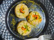 A picture of onion carrot upma