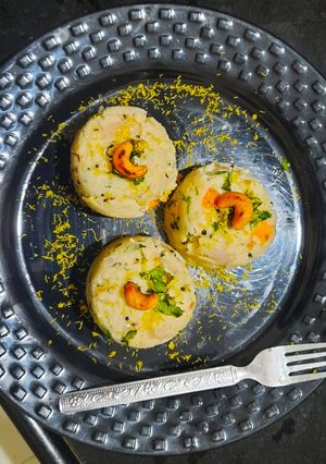 A picture of Vegetable upma.