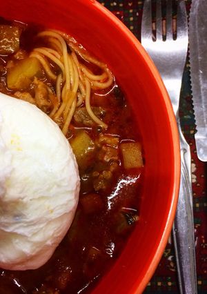 Una foto de Sopa criolla