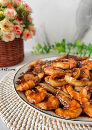 Foto resep Udang Masak Kecap
