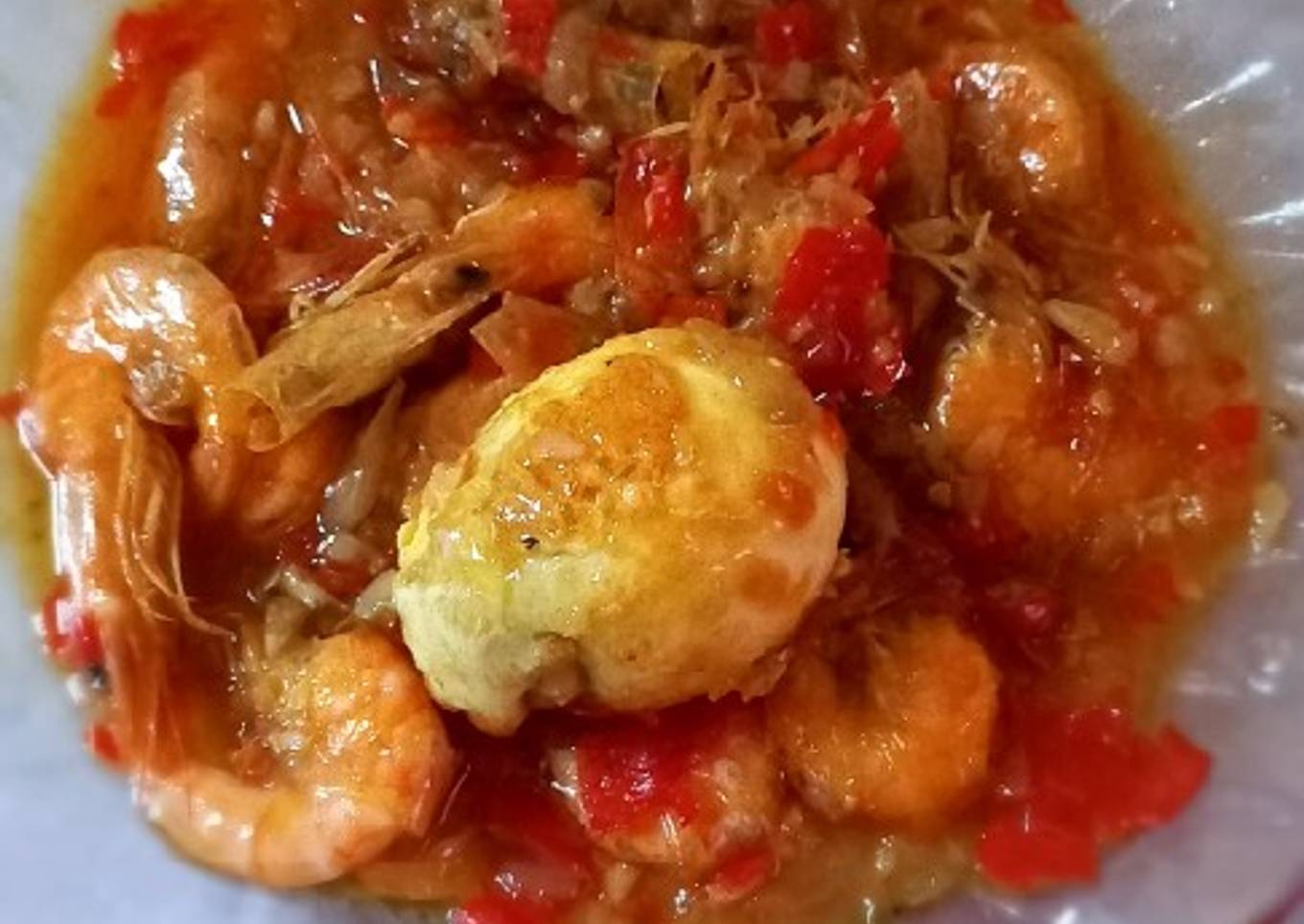 Udang Telur Balado