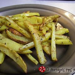 A picture of Fried potatoes with no guilt!!!.