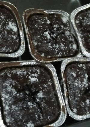 Foto resep Lava cake beng beng lumer simple