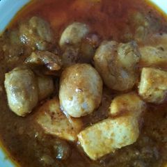 A picture of Mushroom Paneer Jugalbandi.