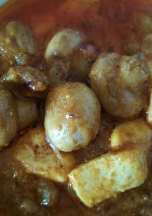 A picture of Mushroom Paneer Jugalbandi.