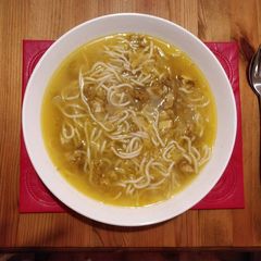 A picture of Chicken Noodle Soup.