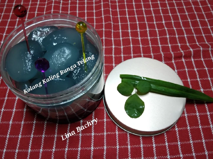 Cara Gampang Membikin Resep Manisan Kolang Kaling Bunga Telang yang Sempurna Anti Ribet, Sempurna