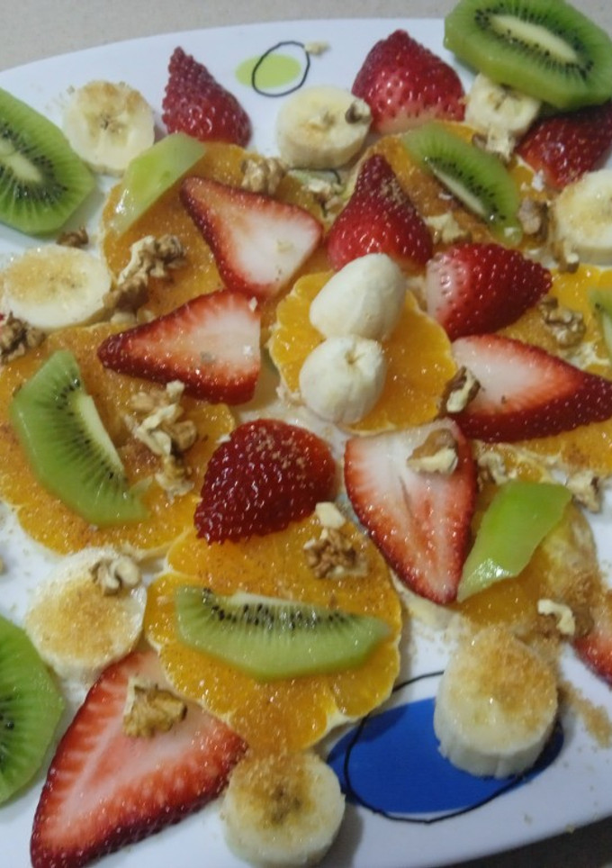 Una foto de Ensalada de frutas
