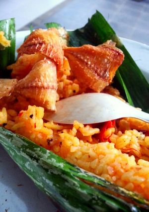 Foto resep Nasi bakar remkun