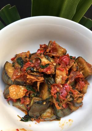 Foto resep Sambal balado Terong Teri