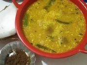 A picture of coconut pigeon peas