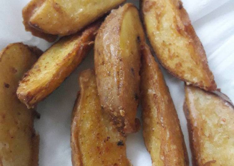 Steps to Make Perfect Potatoes Wedges