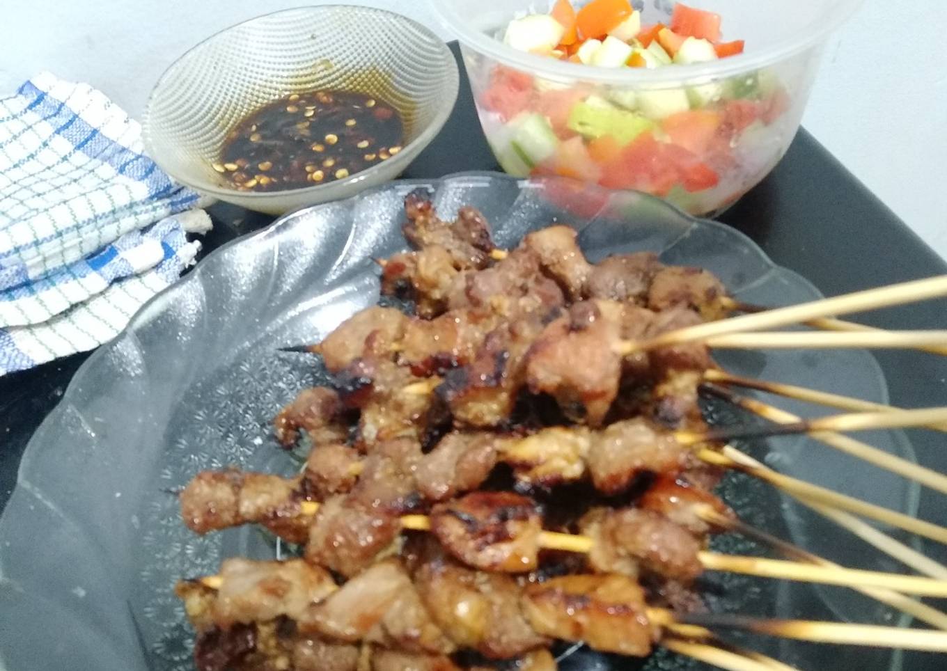 Sate sapi empuk ala dapoerbund