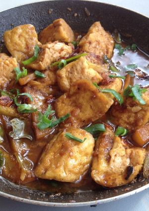 Foto resep Semur tahu kentang
