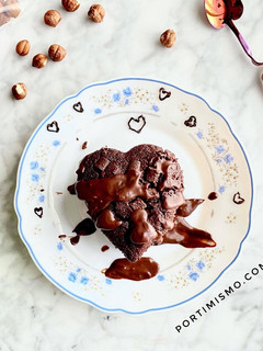 Una foto de Brownie Love Fit de chocolate con extra de proteína