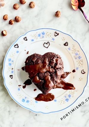 Una foto de Brownie Love Fit de chocolate con extra de proteína