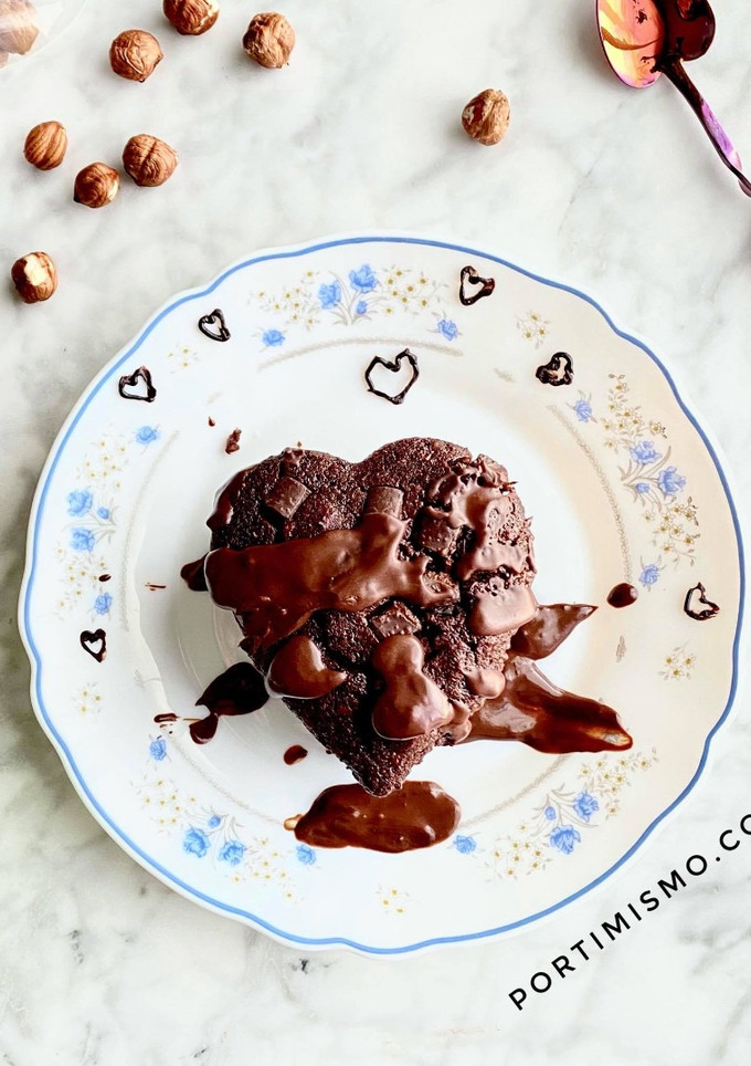 Una foto de Brownie Love Fit de chocolate con extra de proteína