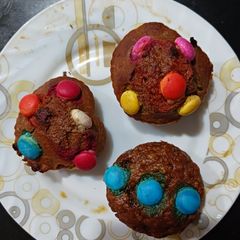 A picture of Nendran banana cupcakes.