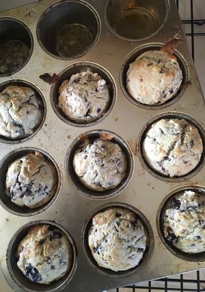 A picture of Berry muffins.