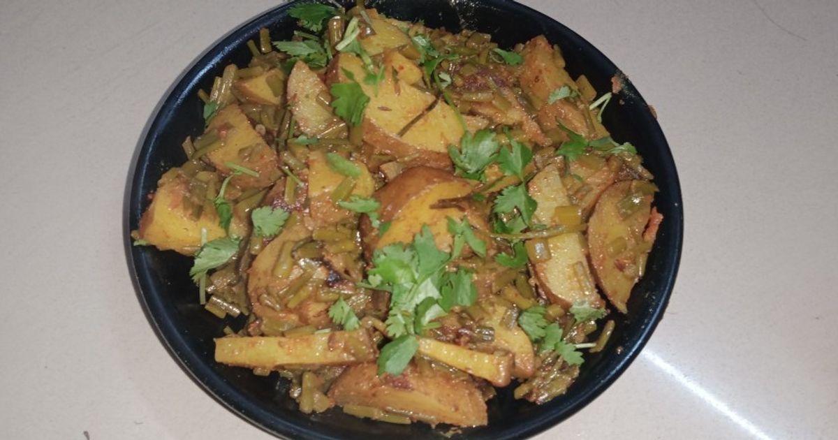 Cooking Rwith Ria Aloo Recipe Aloo Beans Ki Sabji Recipe by Ria Ray - Cookpad