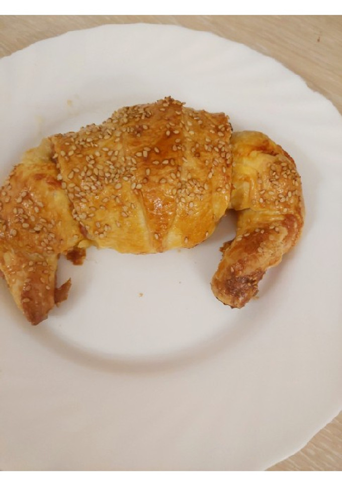 Una foto de Cruasán relleno