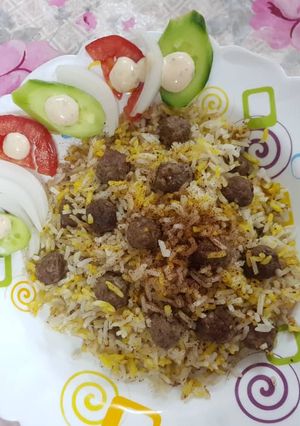 عکسی از دستور سماق پلو