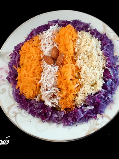 عکسی از دستور سالاد سبزیجات
