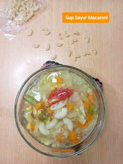 Foto resep ✔️49. Sup Sayur Macaroni