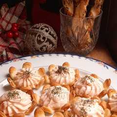Foto principal de Canapés de crema de salmón