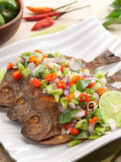 Foto resep Resep Ikan Goreng Sambal Dabu Dabu