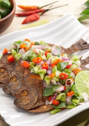 Foto resep Resep Ikan Goreng Sambal Dabu Dabu