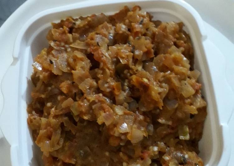 Recipe of Perfect Baingan ka bharta