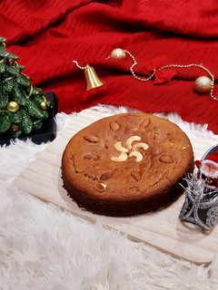A picture of Whole Wheat Jaggery Cake.