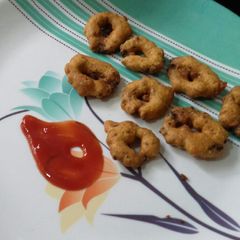 A picture of Crispy Bitter gourd rings.