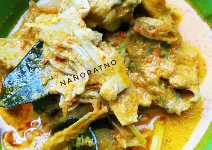 Resep: GULAI nangka+ayam Yang Mudah