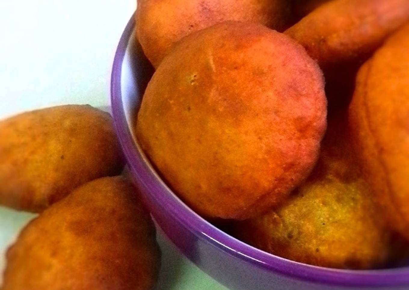 Lemon cinnamon mandazi