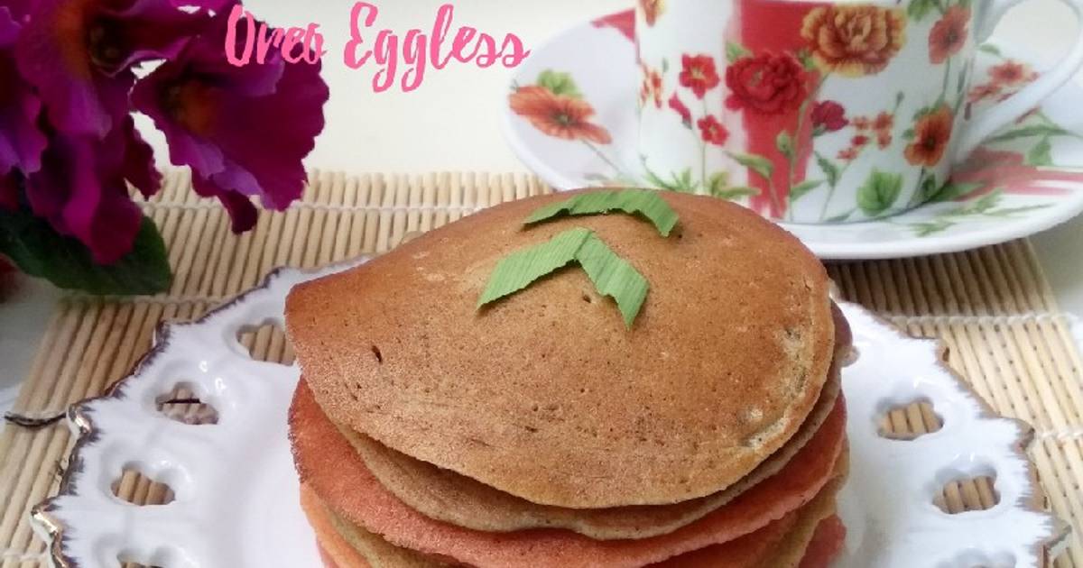 15 resep pancake oreo tanpa telur enak dan mudah Cookpad