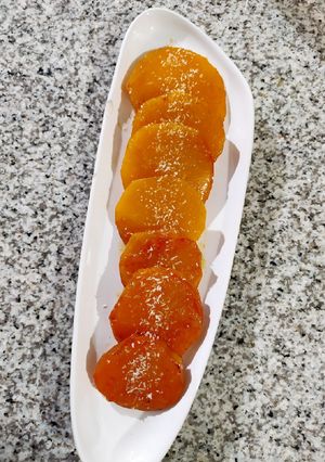 عکسی از دستور دسر پاییزی (باقلوا کدو حلوایی)