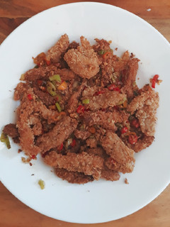 Foto resep Jamur krispi oat masak cabe garam