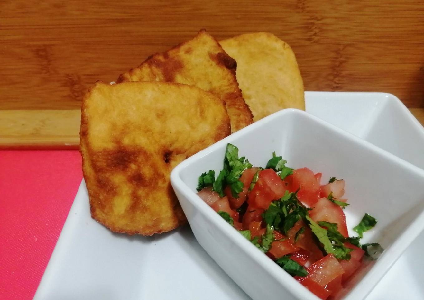 Sopaipillas de papa