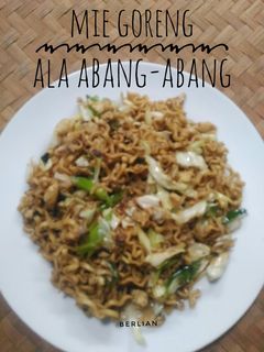 Foto resep Mie goreng ala abang-abang