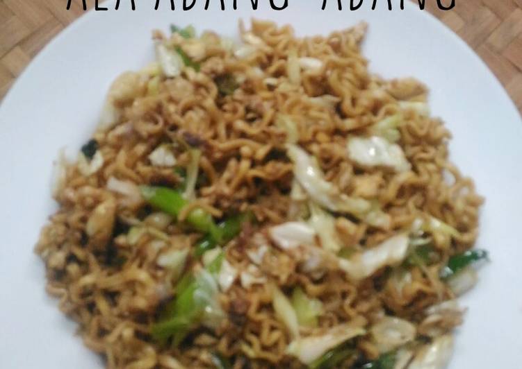 Mie goreng ala abang-abang