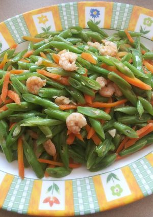 Foto resep Tumis buncis wortel