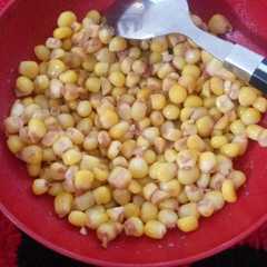 A picture of Jagung Gurih Coklat.