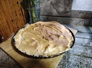 Una foto de lemon pie con aceite